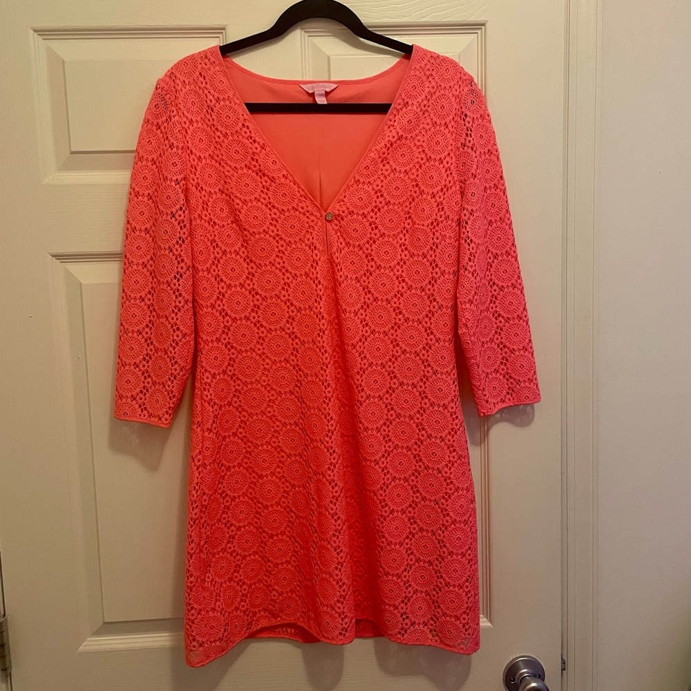 Lilly Pulitzer Vibrant Pink Dress